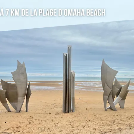 Le So Sweet, Maison Avec Jardin Clos, Terrasse Amenage, Jeux Et Jouets, Baby Foot, Flipper, Table De Ping Pong, A 1km De La D' Omaha Et Pres Port En Bessin Vakantiehuis Sainte-Honorine-des-Pertes