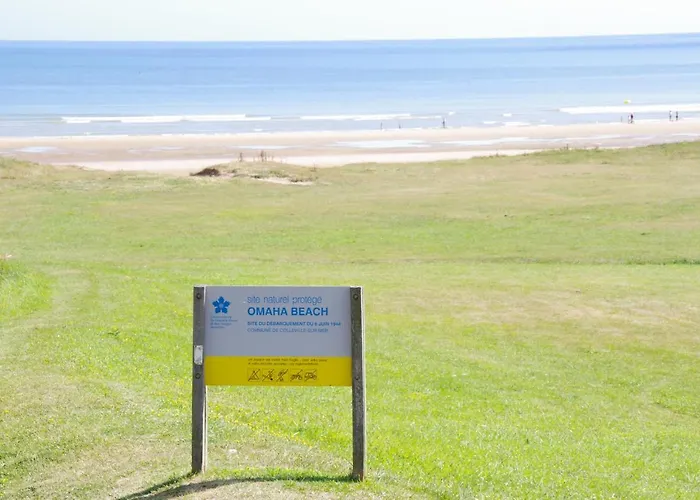 Maison Avec Jardin, Baby Foot, Flipper, Table De Ping Pong, à 1km à Pied Omaha Et Près Port En Bessin